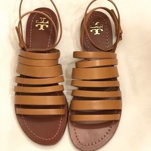 NWOB Tory Burch Patos Ankle strap sandals, sz 7.5